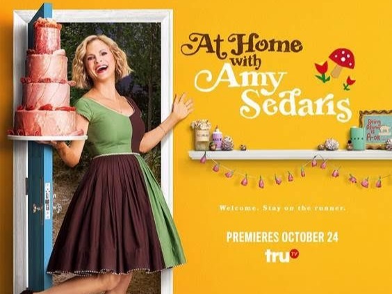 At Home with Amy Sedaris At Home with Amy Sedaris is an American television series that premiered on October 24, 2017 on truTV. Hosted by Amy Sedaris playing various character...